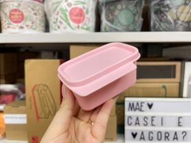 Tupperware Basic Line 160 ml Algodão Doce - Armazenamento Rosa