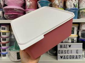 Tupperware Basic Line 5 Litros Rosa Quartzo Tupperware Basic Line 5 Litros Rosa Quartzo