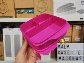 Tupperware Basic Line com Divisórias 550 ml Beijo
