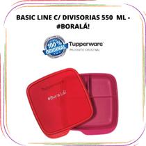 Tupperware Basic Line Com Divisórias - 550 Ml