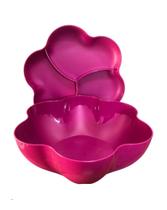 Tupperware big tigela floresta roxa 5,6l