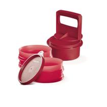 Tupperware Burguer Express Vermelho Original Completo Tupperware Burguer Express Vermelho Original Completo