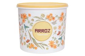 Tupperware Caixa Arroz 5Kg Plus Floral - Organizador de Alimentos