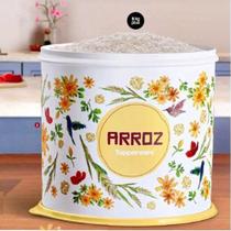 Tupperware Caixa Arroz Floral 5kg Plus