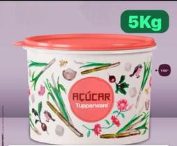 Tupperware Caixa de Açúcar Floral 5 kg