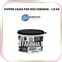 Tupperware Caixa Farinha Pop Box Pb - 1,8 Kg