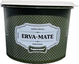 Tupperware Caixa Farroupilha 2,4l Mantimento Tampa Hermética Erva-Mate