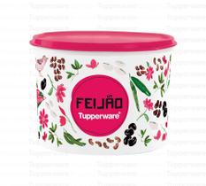 Tupperware Caixa Feijão Floral 2kg