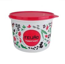 Tupperware caixa para feijão floral 2kls Tupperware caixa para feijão floral 2kls
