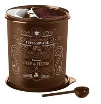 Tupperware caixa pote café e filtro Clássicos 3,7L
