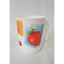 Tupperware Caneca Ilúmina Verão 350ml Branca com Desenho