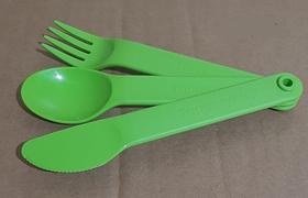 Tupperware Conjunto De Talheres Verde - 3 peças Tupperware Conjunto De Talheres Verde - 3 peças