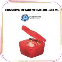 Tupperware Conserva Metade Quadrado - 600 ml