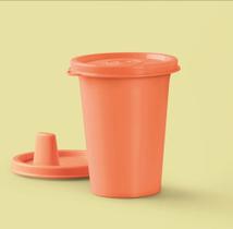 Tupperware Copinho com Bico 200ml Laranja Pessêgo