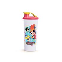 Tupperware copo colors com bico infantil the powerpuff,470 ml