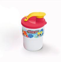 Tupperware copo colors infantil com bico dosador the powerpuff girls 225 ml