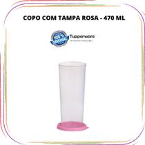 Tupperware Copo Com Tampa - 470ml