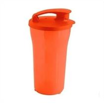 Tupperware Copo Ilúmina Com Bico Para Academia 800ml Laranja.