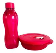 Tupperware Cristalwave 390ml + Eco Tupper Vermelha 500ml