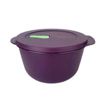 Tupperware Cristalwave Redondo Geração II 2 Litros Berinjela