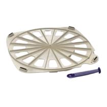 Tupperware Croissant Maker - Creme Colher Roxa para Preparar Croissants