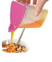 Tupperware Dispenser Para Molho 350ml Murano Rosa Claro.