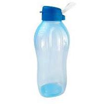 Tupperware Eco Tupper Garrafa De Água 2 Litros Cor Azul Cristal. Tupperware Eco Tupper Garrafa De Água 2 Litros Cor Azul Cristal.