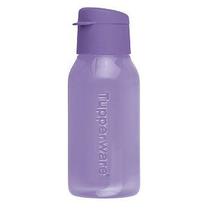 Tupperware Eco Tupper Garrafa Infantil 350ml Redonda Lilás.