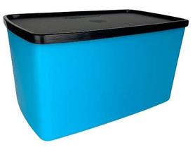 Tupperware Espaçosa 3 litros Azul e Preto Tupperware Espaçosa 3 litros Azul e Preto