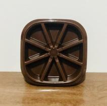 Tupperware Forma de Gelo Triangular Chocolate