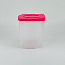 Tupperware Fresh Box Quadrada 1 litro Flamingo Tupperware Fresh Box Quadrada 1 litro Flamingo