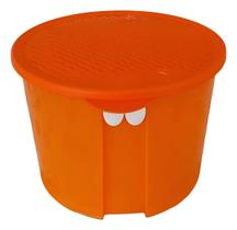 Tupperware Fresh Smart Redondo 4,7 Litros Cor Laranja Tupperware Fresh Smart Redondo 4,7 Litros Cor Laranja