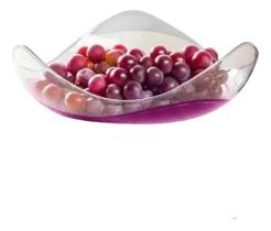 Tupperware Fruteira Elegância Rosa Translúcido Tupperware Fruteira Elegância Rosa Translúcido