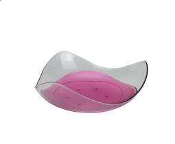 Tupperware Fruteira Elegância Rosa Transparente Tupperware Fruteira Elegância Rosa Transparente