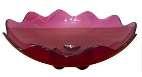 Tupperware Fruteira Floresta Roxa Translucida Luxo