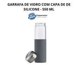 Tupperware Garrafa de Vidro com capa de Silicone