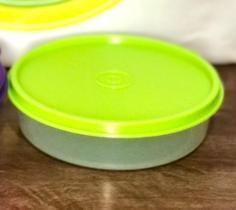Tupperware Importada Visual 410ml Verde/Transparente