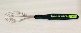 Tupperware Importado Batedor Fue de Metal Preto E Verde