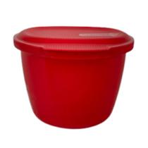Tupperware Instant Massa Plus 3 Litros - Vermelho para Cozimento de Massas no Micro-ondas