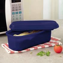 Tupperware Instant Massa Retangular 1,9 litro Azul