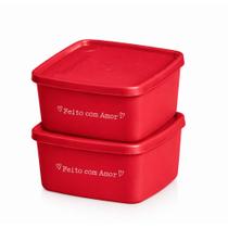 Tupperware Jeitosinho 400ml - Kit com 2 Potes para Armazenamento de Alimentos