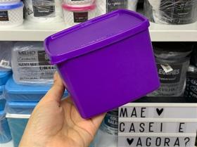 Tupperware Jeitoso 800 ml Roxo Escuro - Recipiente para Freezer Tupperware Jeitoso 800 ml Roxo Escuro - Recipiente para Freezer
