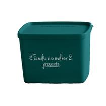 Tupperware Jeitoso 800ml Verde Família - Prático e Versátil