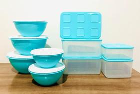 Tupperware Jogo 10 Peças Maravilhosas e Tupper Fresh