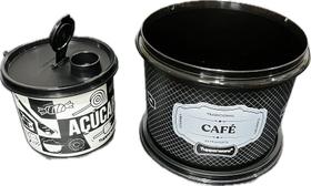 Tupperware Kit 2 Peças Café E Açúcar Clássico E Pop Box