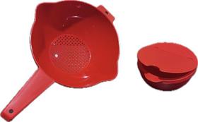 Tupperware Kit 2 Peças Escorredor E Saleiro