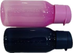 Tupperware Kit 2 Peças Garrafinhas 350Ml Rosa E Azul