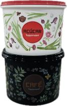 Tupperware Kit 2 Peças Porta Café E Açúcar