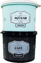 Tupperware Kit 2 Peças Porta Café E Açúcar