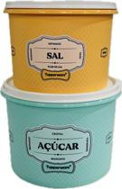 Tupperware Kit 2 Peças Potes Sal E Açucar Retro Essence Retro Essence